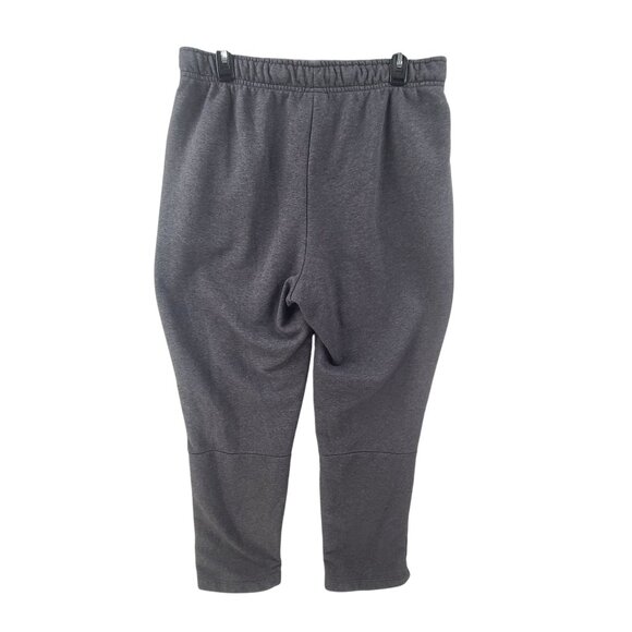 Nike Athletic Sweatpants Elastic Waistband Pull On Men's Size L Gray Workout - Picture 4 of 6